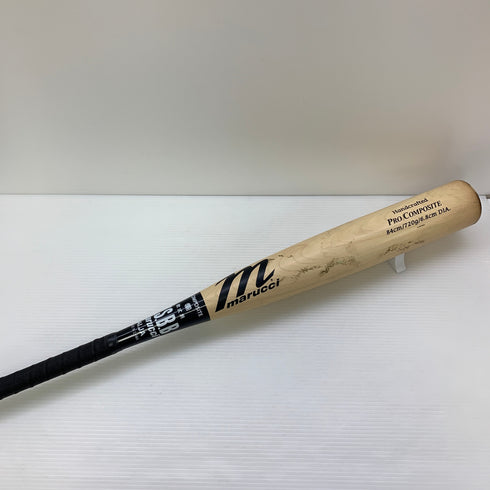 マルーチ marucci PRO COMPOSITE 軟式 大人 一般 木製バット MJRP28A 中古 野球 7646