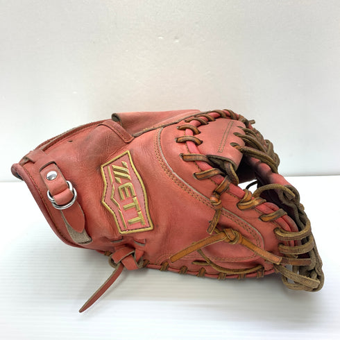 ゼット ZETT BRCB31812 軟式 大人 一般 キャッチャーミット 捕手 グローブ グラブ 右投げ 中古品 野球 1499