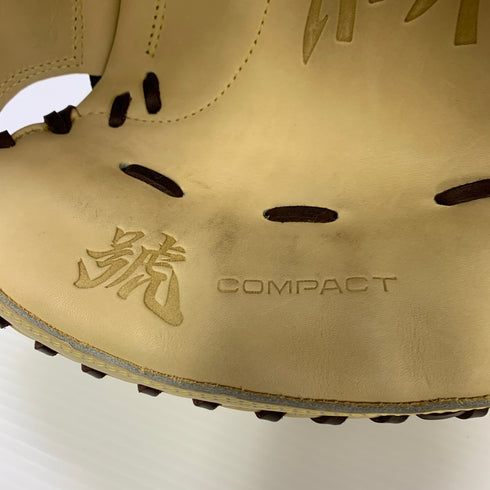 ミズノ MIZUNO ミズノプロ 號 COMPACT 軟式 大人 一般 キャッチャーミット 捕手 グローブ グラブ 右投げ 1AJCR30120 中古品 野球 8254