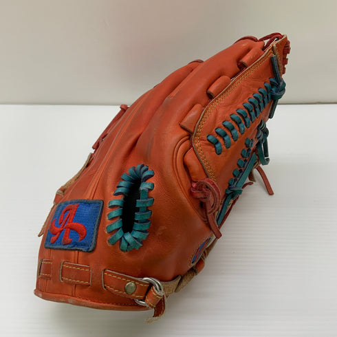 アサダスポーツ ソフトボール用 大人 一般 投手用 グローブ ピッチャー グラブ 右投げ 中古品 野球 9494