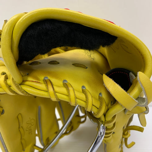リュウ RYU 硬式 大人 一般 投手用 グローブ ピッチャー グラブ 右投げ 中古品 野球 7786