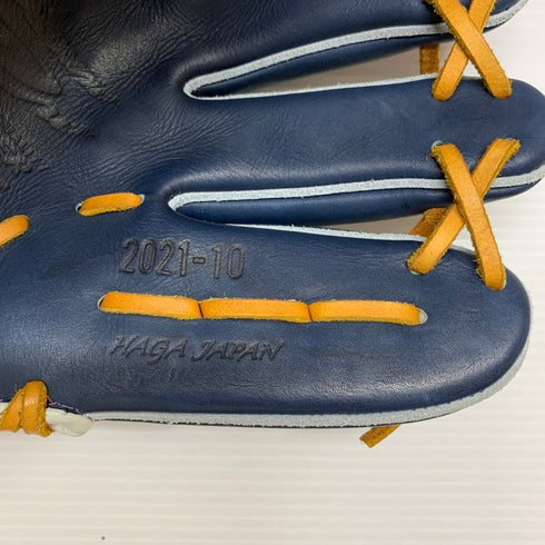 中古品 ミズノ MIZUNO ミズノプロ オーダー 硬式 内野手用グローブ 刺繍有り 4621