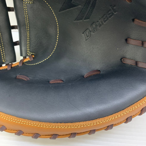 Dクエスト ディークエスト D-Quest 軟式 大人 一般 キャッチャーミット 捕手 グローブ グラブ 右投げ PDR-122T タグ付き 野球 7379