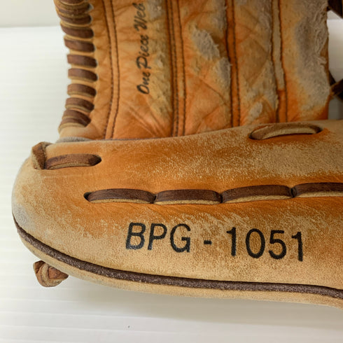 ゼット ZETT WillHard 硬式 大人 一般 内野手用 グローブ グラブ 右投げ BPG-1051 中古品 野球 6428