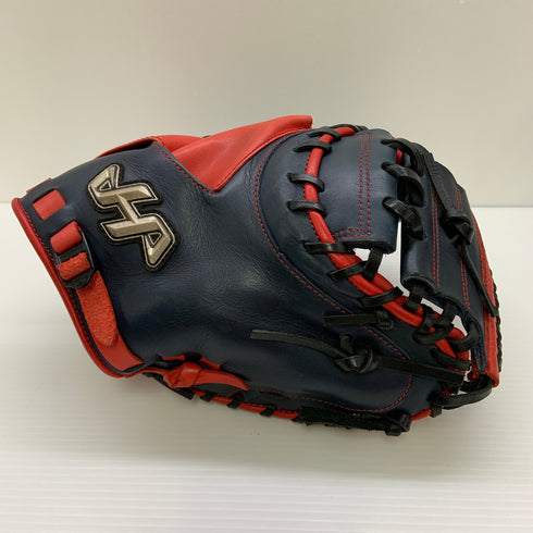 ハタケヤマ HATAKEYAMA PRO-288 軟式 大人 一般 キャッチャーミット 捕手 グローブ グラブ 右投げ 中古品 野球 9213