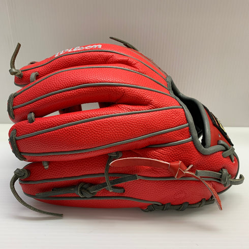 ウィルソン Wilson DUALTECHNOLOGY 軟式 大人 一般 内野手用 グローブ グラブ 右投げ 87型 中古品 野球 7264