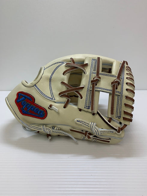 中古品 てっぺん TEPPEN 硬式内野手用グローブ MIE ブロンド 3706