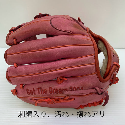 久保田スラッガー KUBOTA SLUGGER 軟式グローブオーダー※刺繍有り 軟式 大人 一般 内野手用 グローブ グラブ 右投げ 中古品 野球 6193