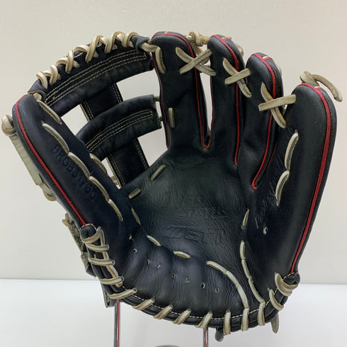 ゼット ZETT ネオステイタス BRGB31750 軟式 大人 一般 内野手用 グローブ グラブ 右投げ 中古品 野球 8838