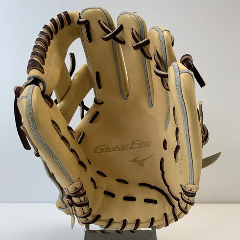 中古品 ミズノ MIZUNO グローバルエリート 少年軟式 内野手用グローブ 1AJGY28123 5155