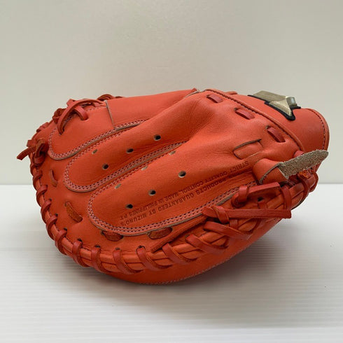 中古品 ミズノ MIZUNO グローバルエリートRG 少年軟式 キャッチャーミット 1AJCY20100 5656