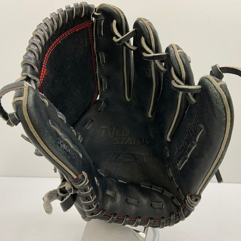 中古品 ゼット ZETT ネオステイタス 軟式 投手用グローブ BRGB31811 4206