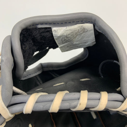 グラブワークス GLOVEWORKS ゲームデイ 軟式 大人 一般 内野手用 グローブ グラブ 右投げ GO91 中古品 野球 8353