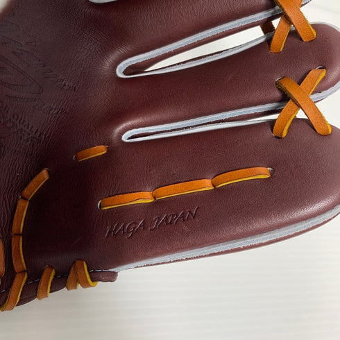中古品 ミズノ MIZUNO ミズノプロ 軟式 内野手用オーダーグローブ HAGAJAPAN 4967