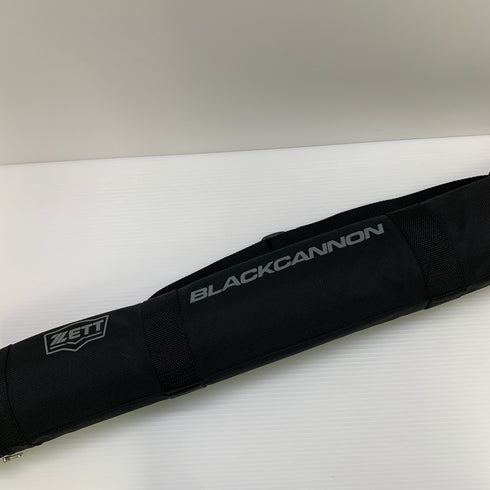 中古品 ゼット ZETT バットモンスターブラックキャノン 軟式 FRP製 バット BCT31583 ケース付き 6847