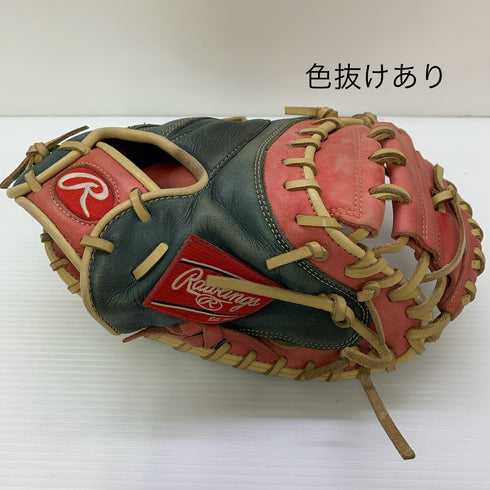 ローリングス Rawlings マークオブアプロシリーズ 軟式 大人 一般 キャッチャーミット 捕手 グローブ グラブ 右投げ 中古品 野球 6246