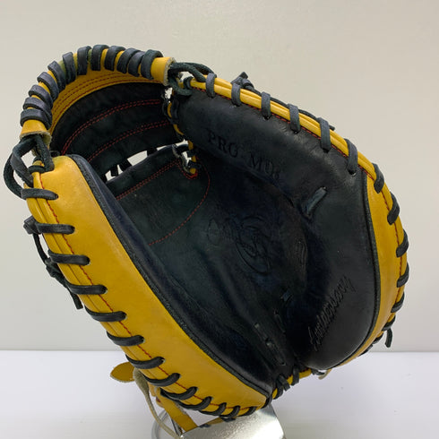 ハタケヤマ HATAKEYAMA PRO-M08 軟式 大人 一般 キャッチャーミット 捕手 グローブ グラブ 右投げ 中古品 野球 9470
