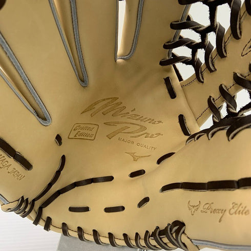 中古品 ミズノ MIZUNO ミズノプロ CRAFTED Edition 硬式 外野手用 グローブ 1AJGH91807 HAGAJAPAN 左投げ 3805