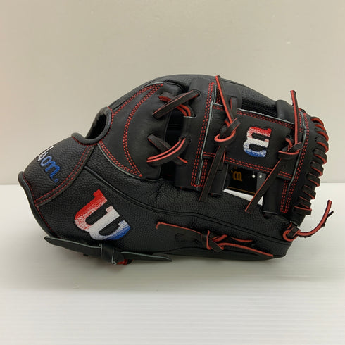 ウィルソン Wilson D-MAX DUAL WBW102481 軟式 大人 一般 内野手用 グローブ グラブ 右投げ タグ付き 野球 9174