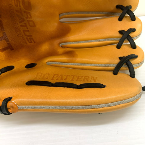 ゼット ZETT プロステイタス PROSTATUS BRGPRO 硬式 大人 一般 内野手用 グローブ グラブ 右投げ オーダー 中古品 グローブ袋付き 野球 9772
