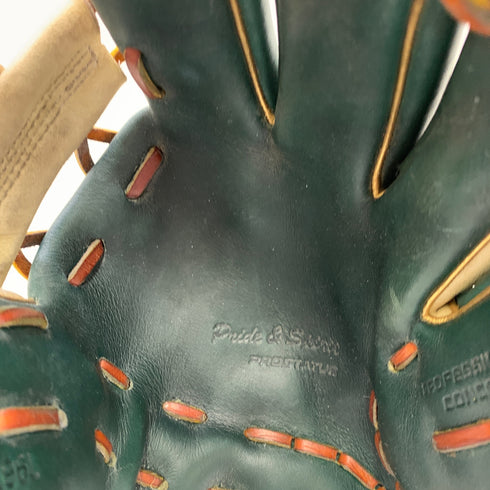 ゼット ZETT プロステイタス 軟式 大人 一般 内野手用 グローブ グラブ 右投げ BRGB3296L 中古品 野球 7697