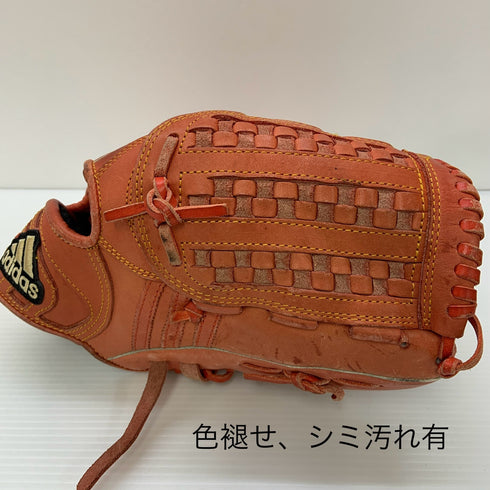 アディダス adidas 軟式 大人 一般 オールラウンド グローブ グラブ 右投げ 中古品 野球 6389