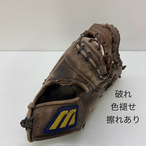 ミズノ MIZUNO 硬式 大人 一般 ファーストミット 一塁手 グローブ グラブ 右投げ 中古品 野球 6391