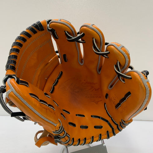 ミズノ MIZUNO ミズノプロオーダーHAGAJAPAN 軟式 大人 一般 投手用 グローブ ピッチャー グラブ 右投げ 中古品 グローブ袋付き 野球 6124