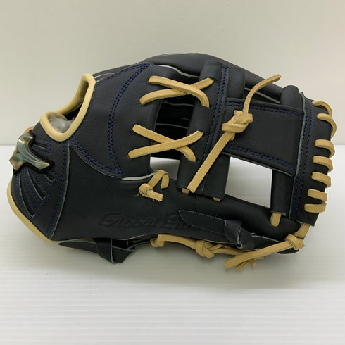 ミズノ MIZUNO グローバルエリート Global Elite 1AJGS34413 軟式 大人 一般 内野手用 グローブ グラブ 右投げ 中古品 グローブ袋付き 野球 9108