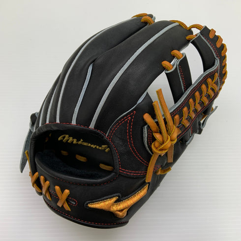 ミズノ MIZUNO ミズノプロ mizunopro 1AJGH32023 HAGAJAPAN 硬式 大人 一般 内野手用 グローブ グラブ 右投げ 中古品 グローブ袋付き 野球 6059
