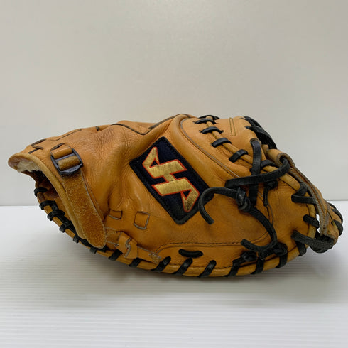 ハタケヤマ HATAKEYAMA 軟式 大人 一般 キャッチャーミット 捕手 グローブ グラブ 右投げ KDFーM2Y 中古品 野球 6186