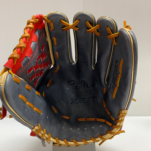 ゼット ZETT プロステイタス オーダー 軟式 大人 一般 内野手用 グローブ グラブ 右投げ BRGB30906L 中古品 野球 8356