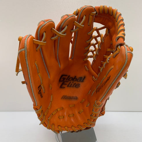ミズノ MIZUNO グローバルエリート 軟式 大人 一般 外野手用 グローブ グラブ 左投げ 1AJGR14407 中古品 野球 7243