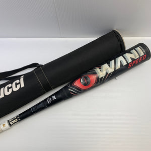 マルーチ marucci ワニクラッシャースピード 軟式 大人 一般 FRP製バット MJJSBBWS ミドルバランス 中古 ケース付き 野球 8635
