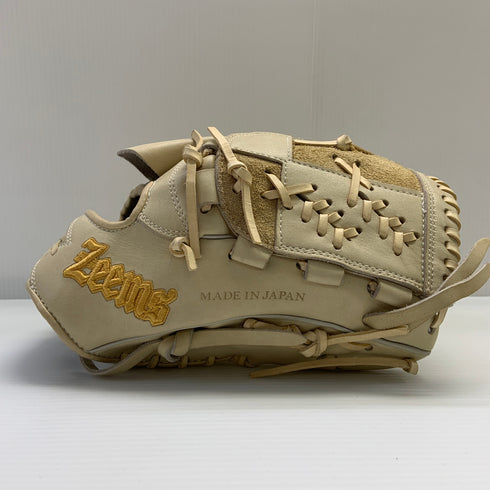 ジームス Zeems 硬式 大人 一般 投手用 グローブ ピッチャー グラブ 右投げ オーダー 中古品 グローブ袋付き 野球 1281