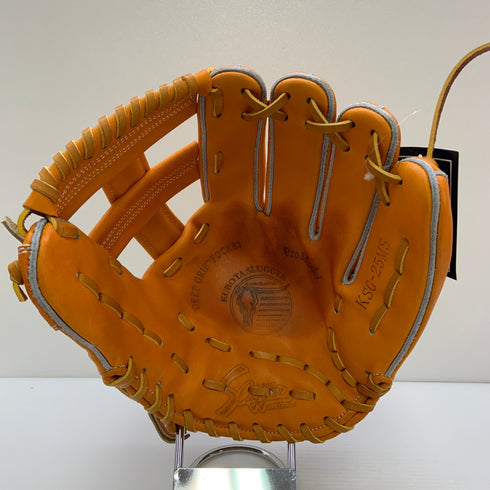 久保田スラッガー KUBOTA SLUGGER KSG-25MS 硬式 大人 一般 内野手用 グローブ グラブ 右投げ タグ付き 野球 9366