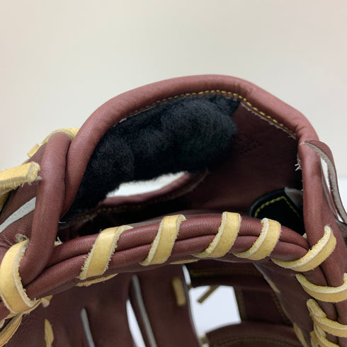 ミズノ MIZUNO ミズノプロ mizunopro HAGAJAPAN 1AJGH33203 硬式 大人 一般 内野手用 グローブ グラブ 右投げ 中古品 グローブ袋付き 野球 8445