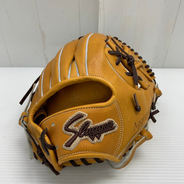 久保田スラッガー KUBOTA SLUGGER 硬式 大人 一般 内野手用 グローブ グラブ 右投げ KSG-SR1 中古品 野球 5893