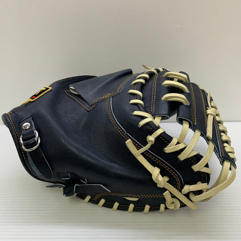 ゼット ZETT プロステイタス 硬式 大人 一般 キャッチャーミット 捕手 グローブ グラブ 右投げ BPROCM920 中古品 グローブ袋付き 野球 7384