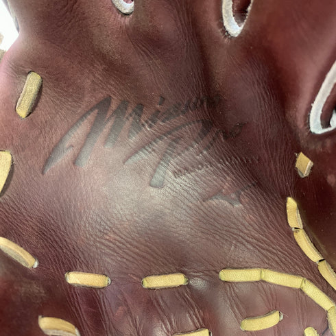 ミズノ MIZUNO ミズノプロ mizunopro HAGA製 硬式 大人 一般 内野手用 グローブ グラブ 右投げ 中古品 野球 9227