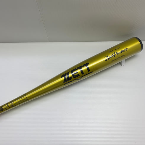 ゼット ZETT ゼットパワー 硬式 大人 一般 金属製バット BAT11384 ミドルバランス 野球 7417