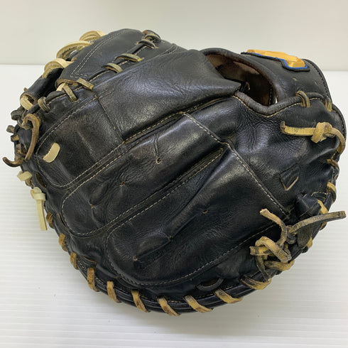 ハタケヤマ HATAKEYAMA 硬式 大人 一般 キャッチャーミット 捕手 グローブ グラブ 右投げ 中古品 野球 6394