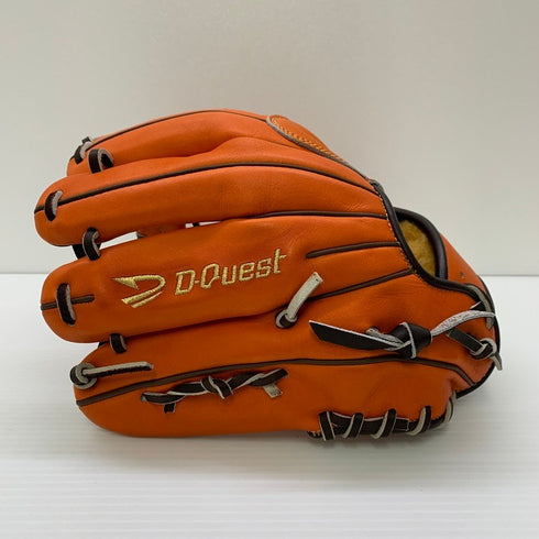 中古品 ディークエスト D-Quest 硬式 内野手用オーダーグローブ 5708