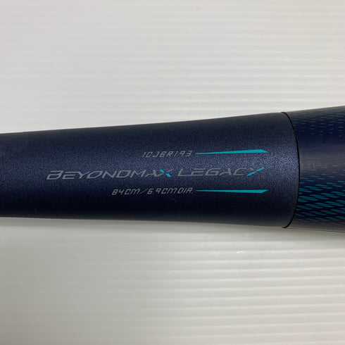 ミズノ MIZUNO ビヨンドマックスレガシー 軟式 大人 一般 FRP製バット 1CJBR193 トップバランス 中古 ケース付き 野球 7884