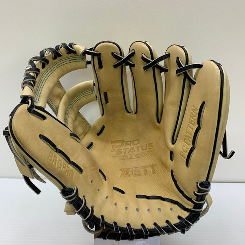 ゼット ZETT プロステイタス PROSTATUS BRGPRO 軟式 大人 一般 内野手用 グローブ グラブ 右投げ オーダー 中古品 野球 9973