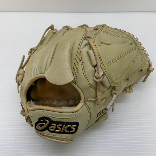 アシックス asics ゴールドステージ 軟式 大人 一般 投手用 グローブ ピッチャー グラブ 右投げ BGR5LQ 中古品 野球 7246