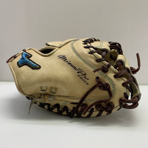 ミズノ MIZUNO ミズノプロ mizunopro 軟式 大人 一般 キャッチャーミット 捕手 グローブ グラブ 右投げ オーダー 中古品 野球 8455