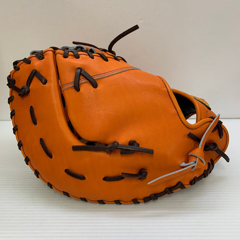 ミズノ MIZUNO ミズノプロ 硬式 大人 一般 ファーストミット 一塁手 グローブ グラブ 右投げ HG1025 中古品 箱・グローブ袋付き 野球 7486