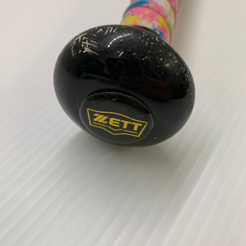 ゼット ZETT ブラックキャノンZ2 軟式 大人 一般 FRP製バット BCT35923 中古 ケース付き 野球 7758