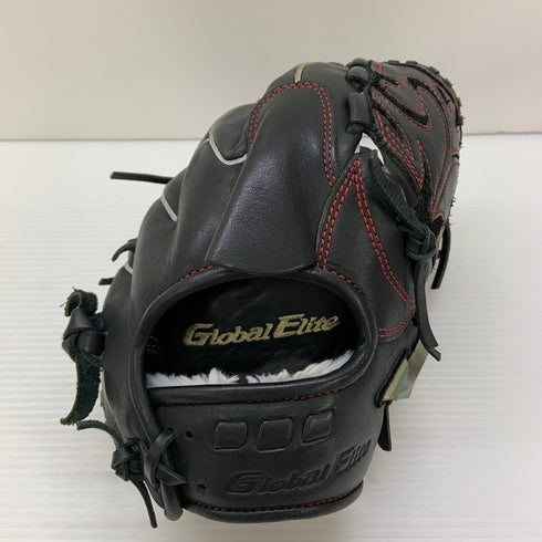 ミズノ MIZUNO グローバルエリート 少年軟式 子ども 投手用 グローブ ピッチャー グラブ 右投げ 1AJGY27201-M 中古品 グローブ袋付き 野球 7545